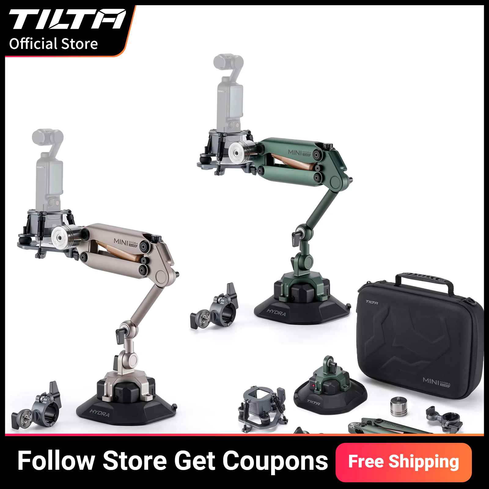 Drone Camera Case - Braccio ammortizzante TILTA HDA-T15 Hydra Alien