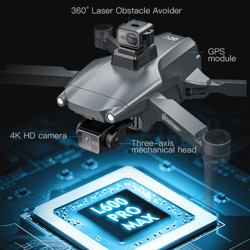 L600 PRO MAX Professionale Tre - Drone Camera Professional recensione e prezzo