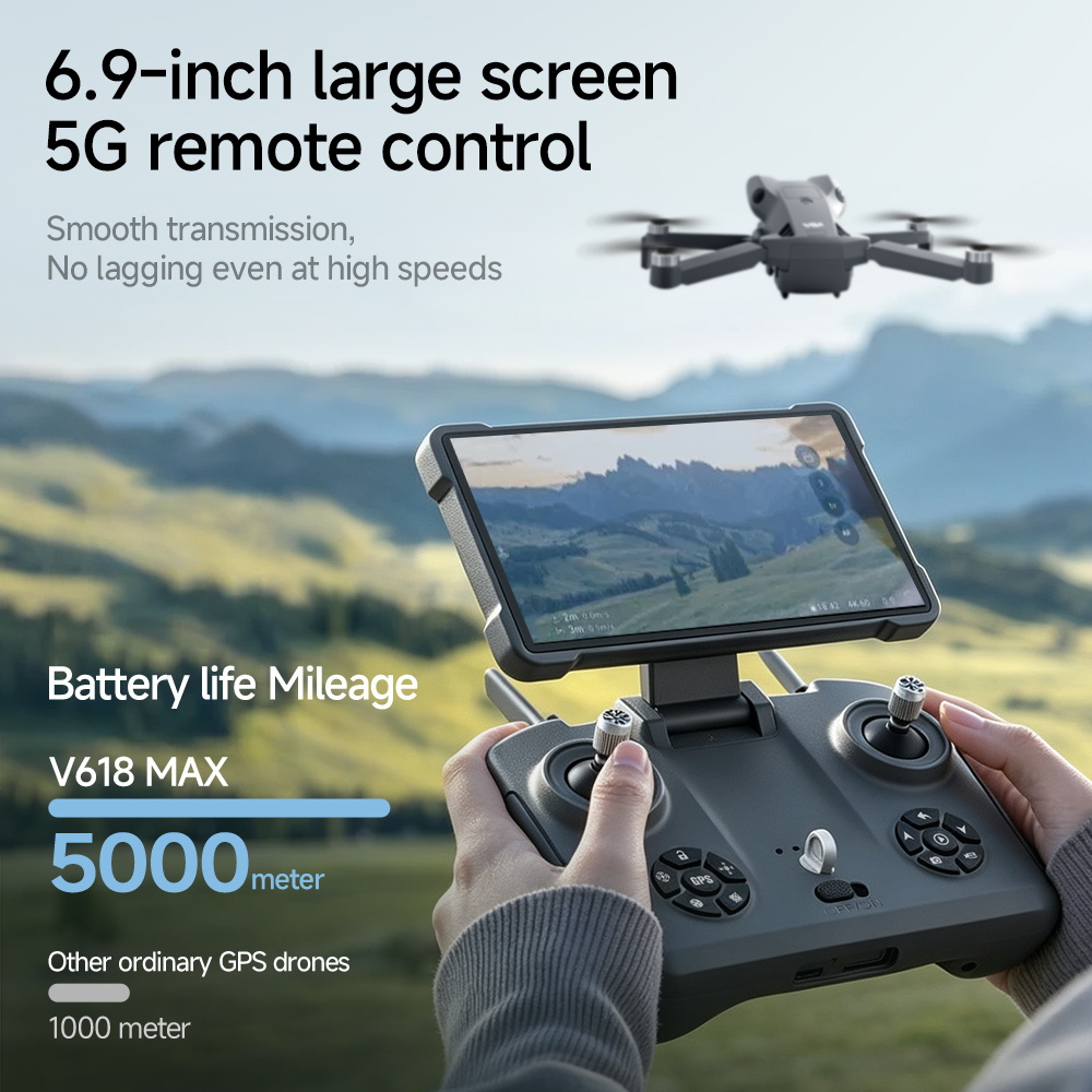 Drone Pieghevole V618 MAX GPS  - Drone Camera Professional recensione e prezzo